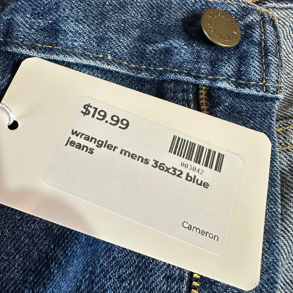 Wrangler Mens 36x32 Jeans