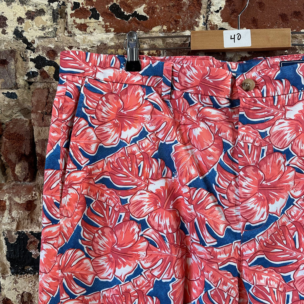 Vineyard Vines Shorts Mens 40 Pink Floral Performance Breaker Shorts Golf Preppy