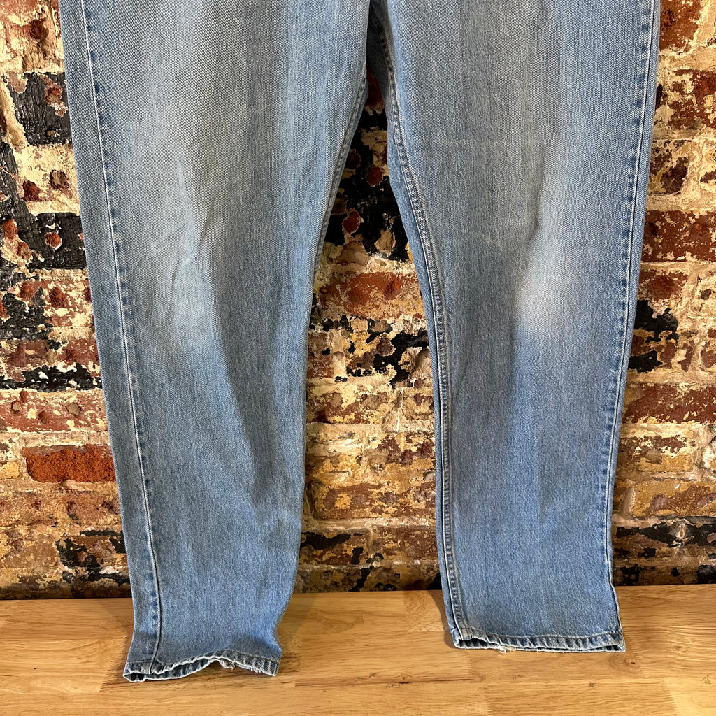 Vintage Levis 505 Jeans Mens 38x32 Regular Zip fly Blue denim Levi's 2001 y2k