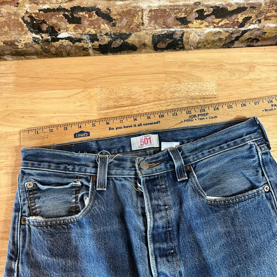 VTG Levi's 501 Mens 33x30 Blue Jeans 1999