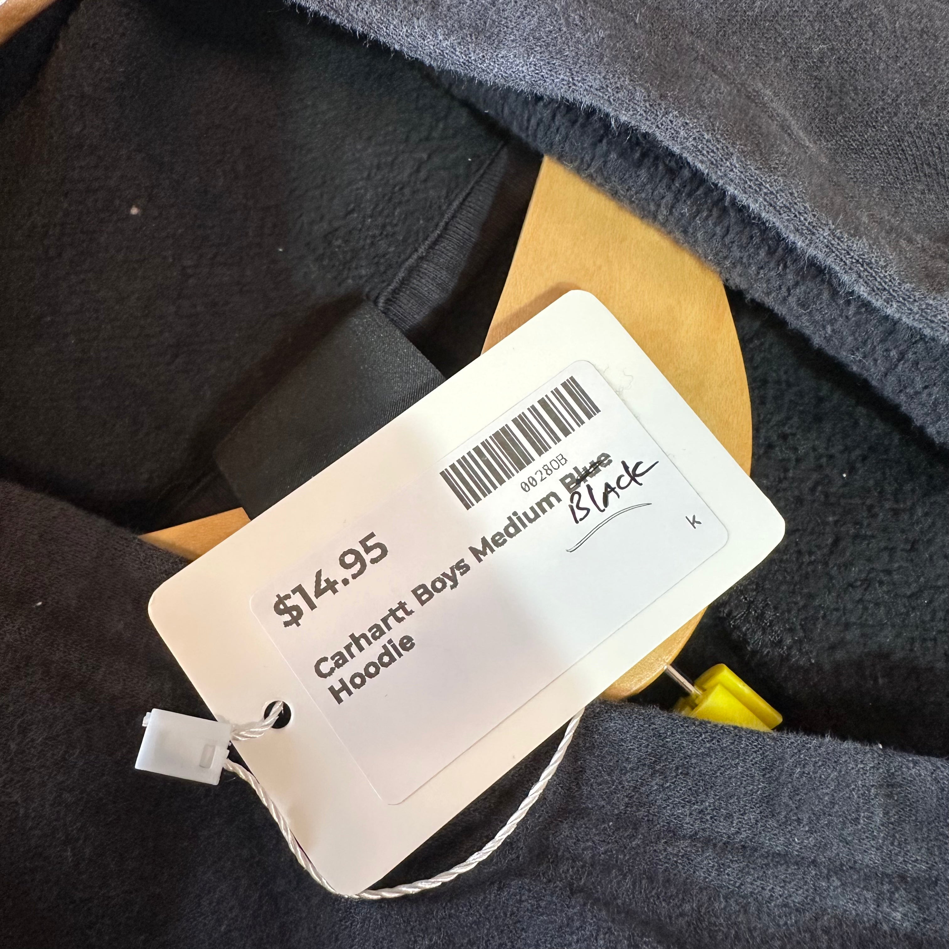 Carhartt Boys Medium 8-10 Black Hoodie