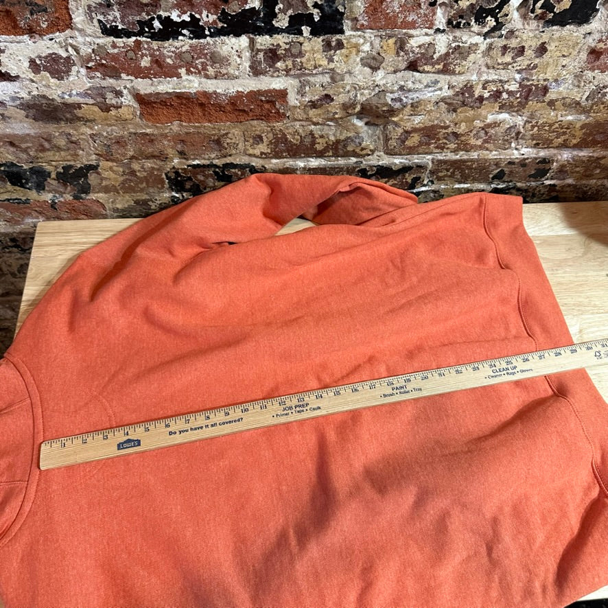 Carhartt Orange Hoodie Mens XL