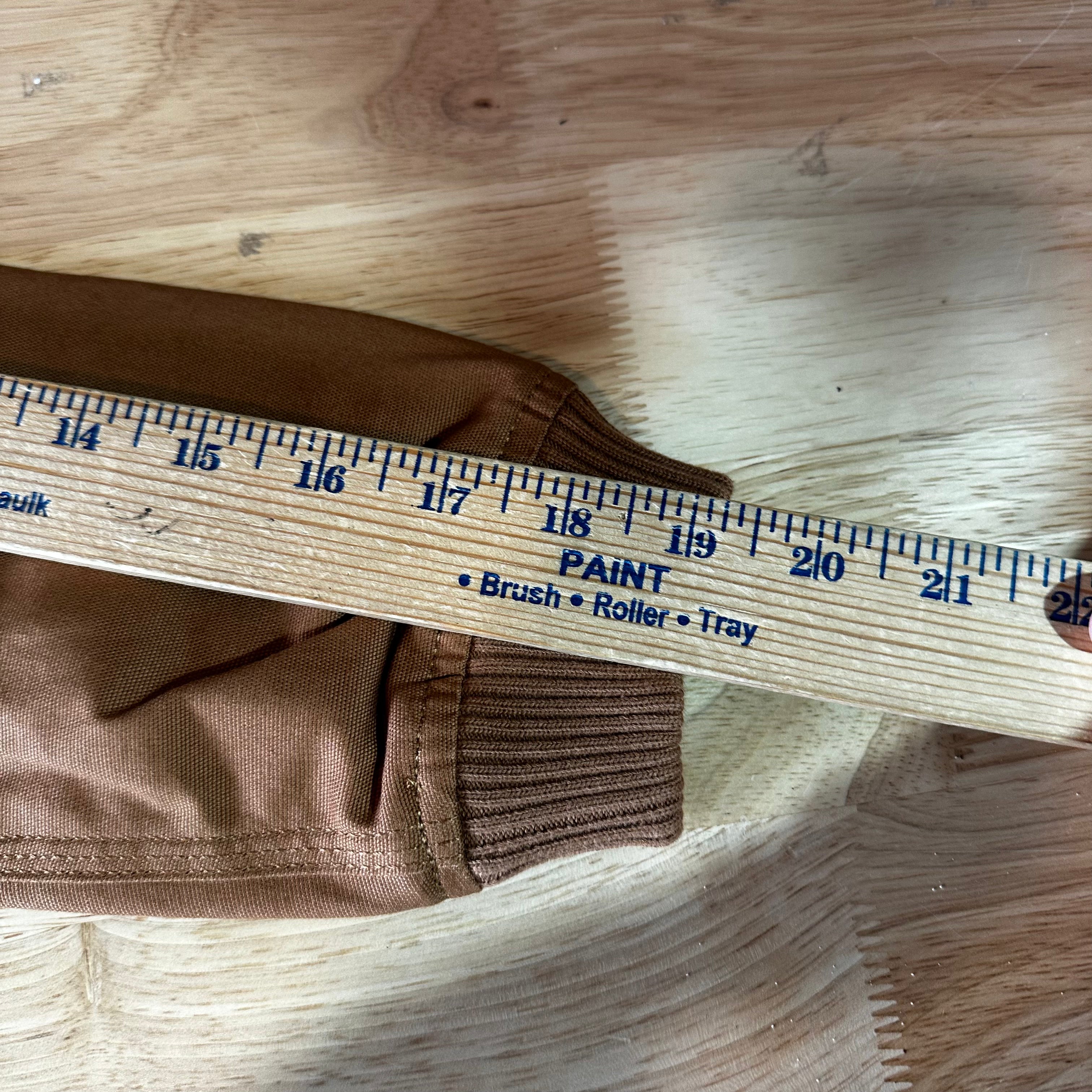 Carhartt Jacket Youth Girls Small (7-8) Rugged Flex Canvas Bomber Coat NEW Brown