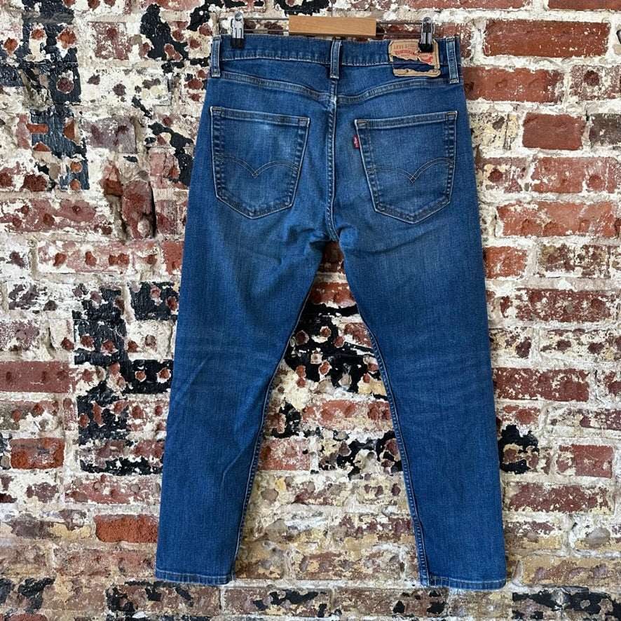 Levi's Tapered Leg Blue Jeans Mens Size 34x34 Levis