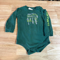 Carhartt Long Sleeve one piece Boys 24M Outdoor Toddler Hunting Green