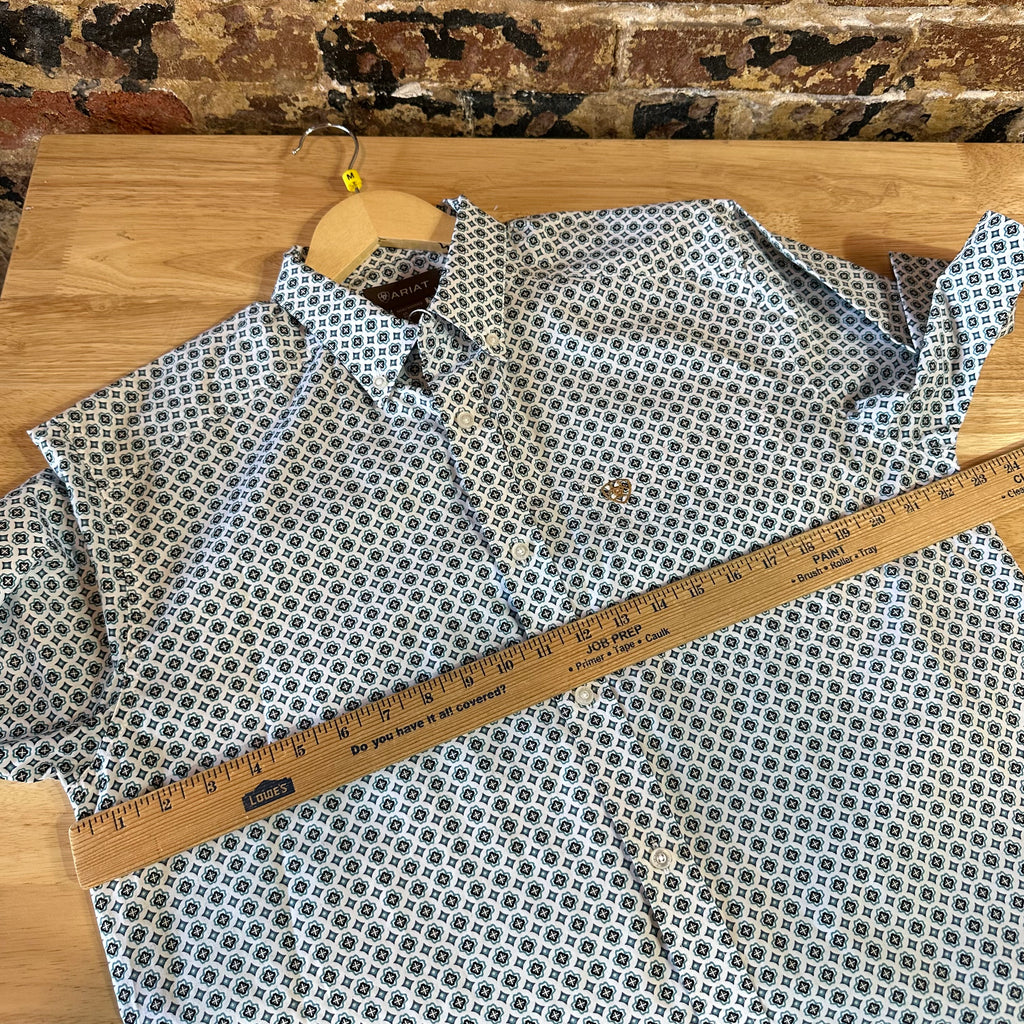 Ariat Button Up Shirt Mens Medium Western