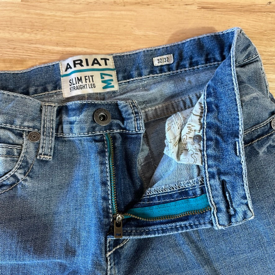 Ariat M7 Mens 32x32 Blue Jeans