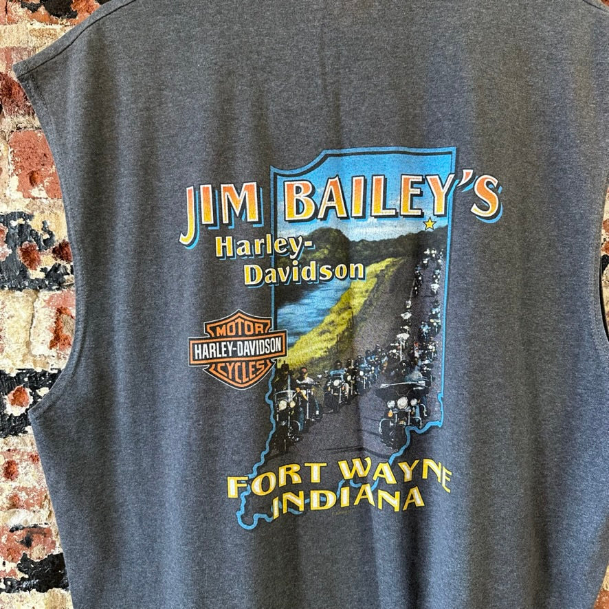Harley Davidson Sleeveless T-Shirt 2XL