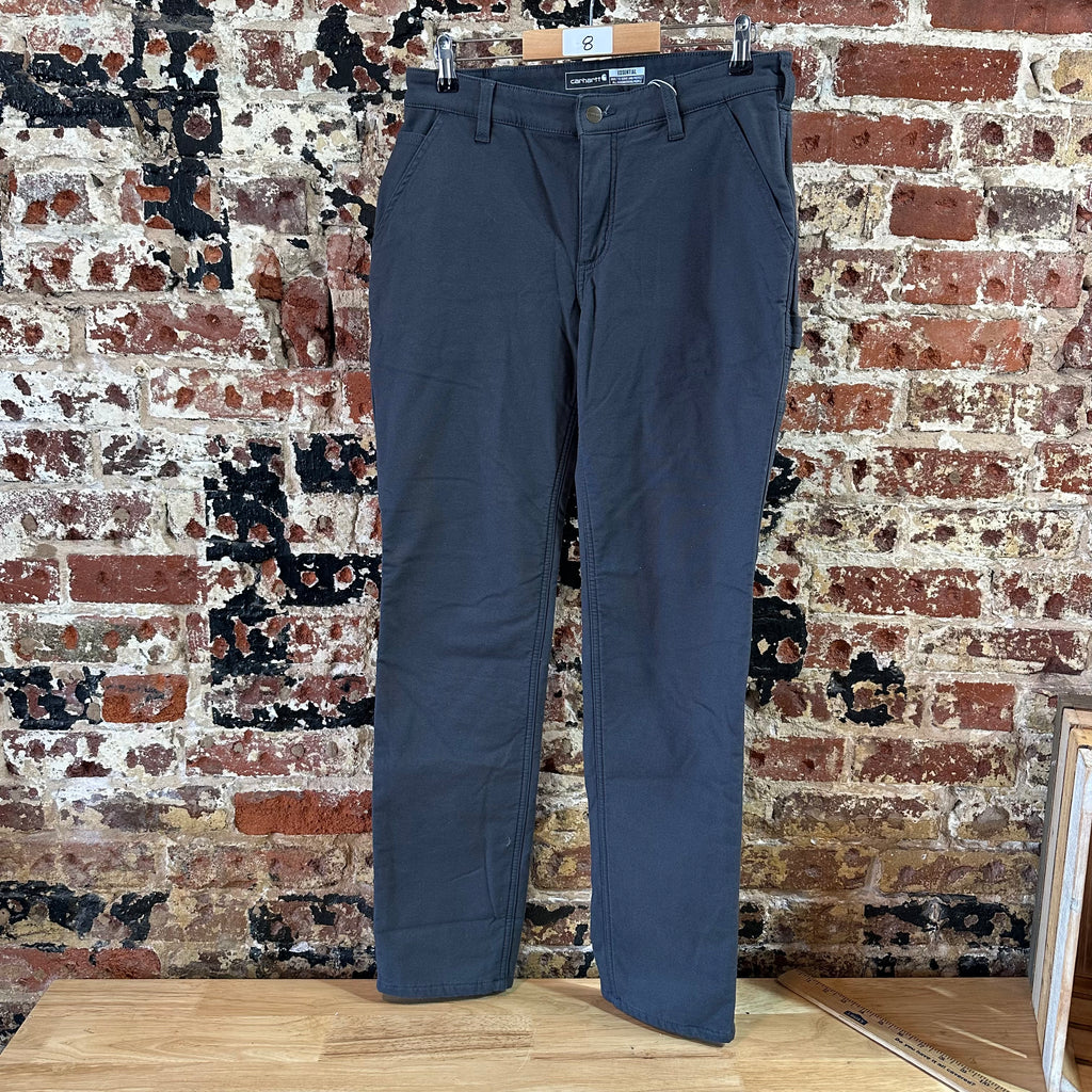 Carhartt Womens 8 Gray Lined Essential Pants NEW
