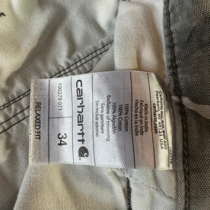 Carhartt Camo Mens 34 Cargo Shorts