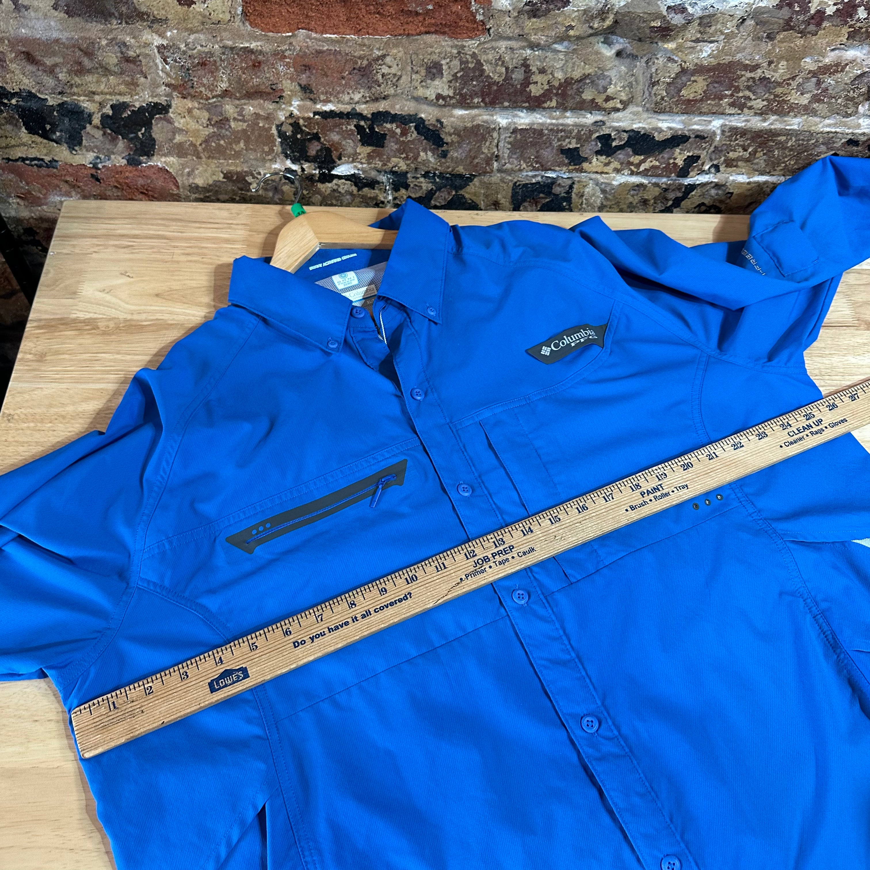 Columbia PFG Mens XL Long Sleeve Button Up