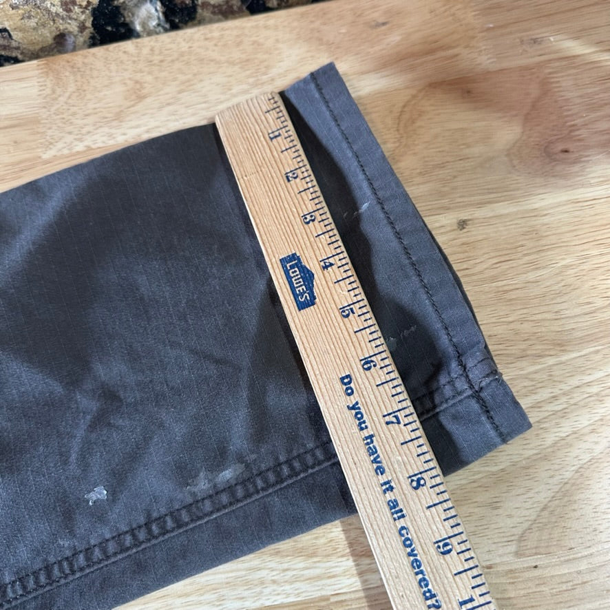Carhartt Mens 34x32 Gray Cargo Pants