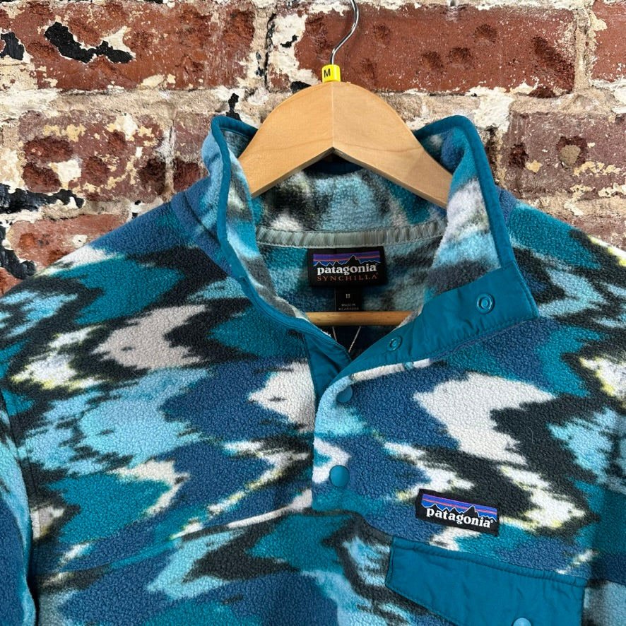 Patagonia Synchilla Womens Medium Snap Fleece