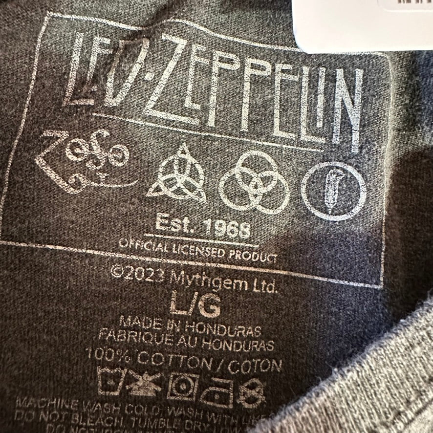Led Zeppelin T Shirt Size Large