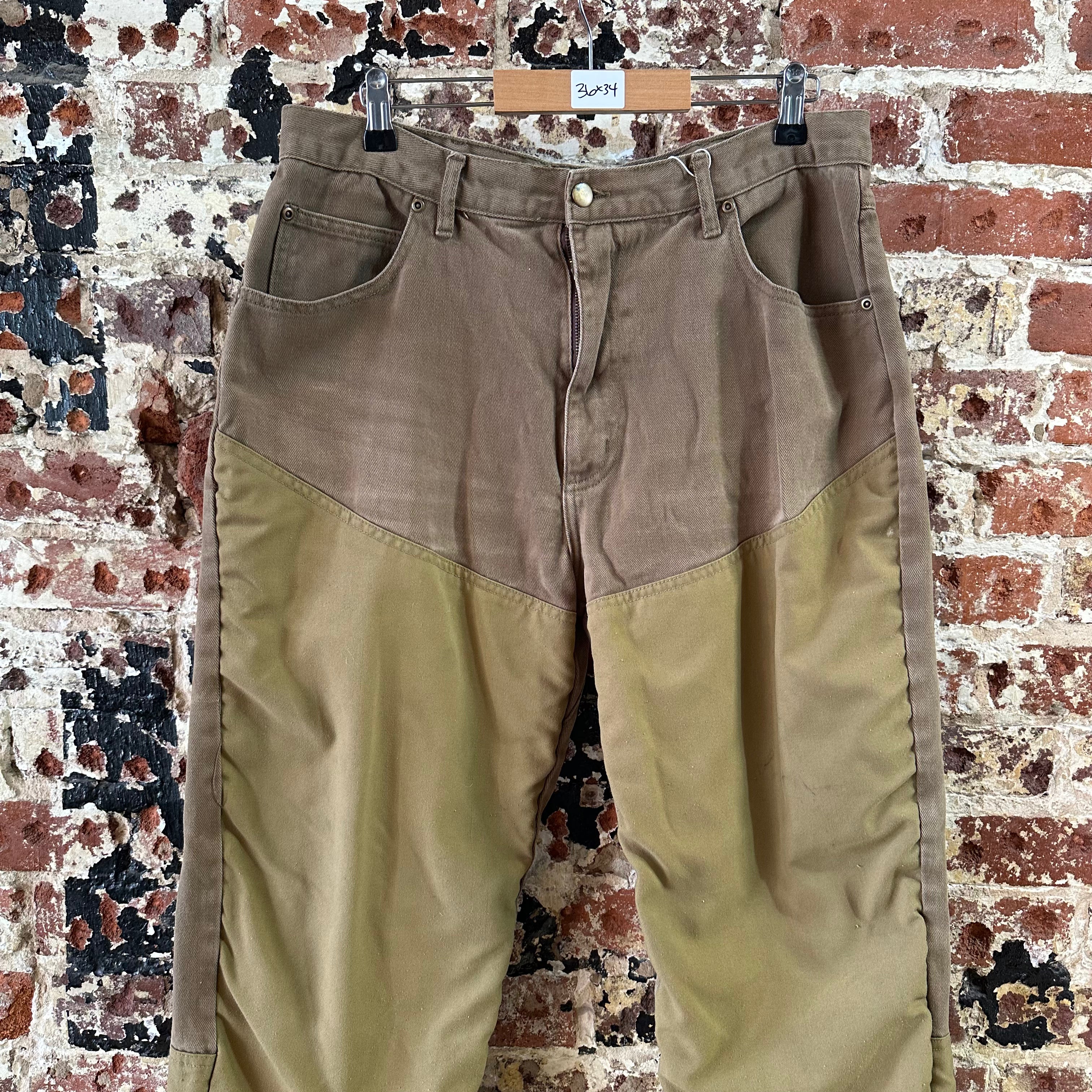 GameHide Mens 36x34 brown Pants