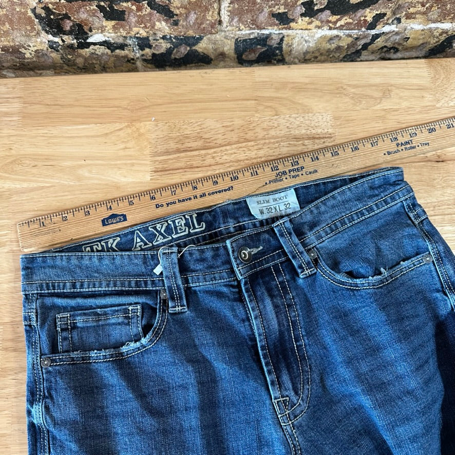 TK Axel Mens 32x32 Slim Boot Jeans