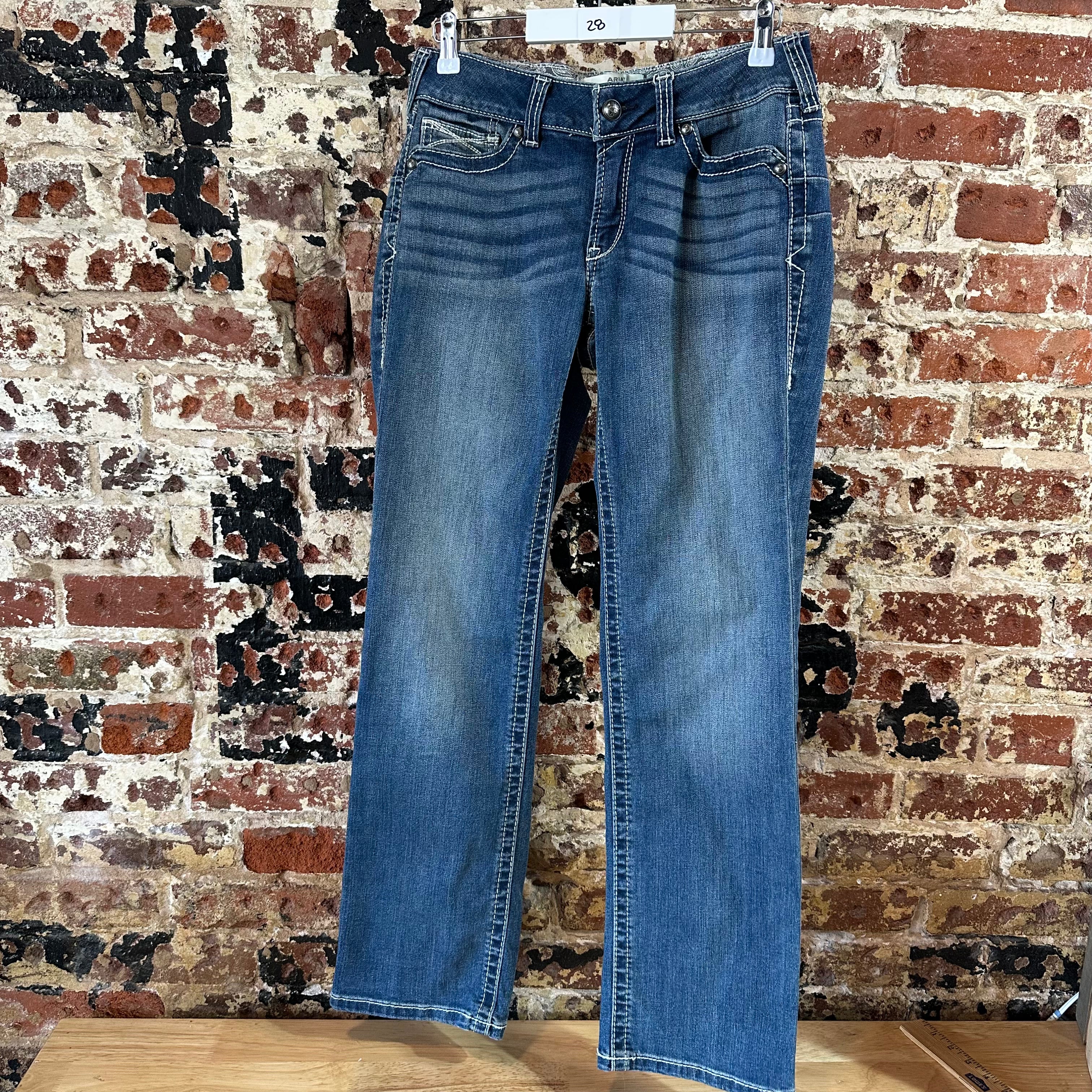 Ariat Womens 28 Straight Jeans