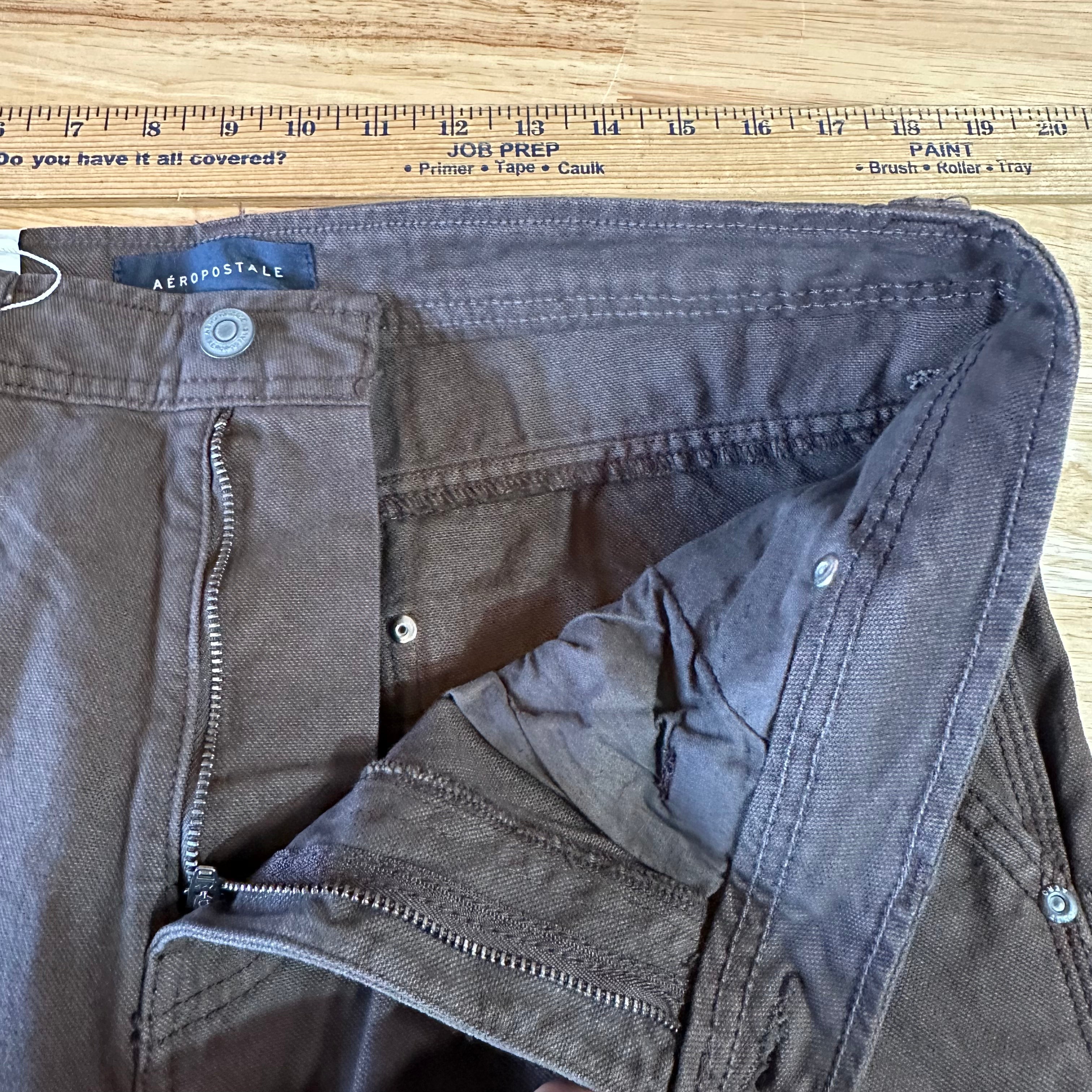 Aerostaple Mens Medium Brown Pants NEW