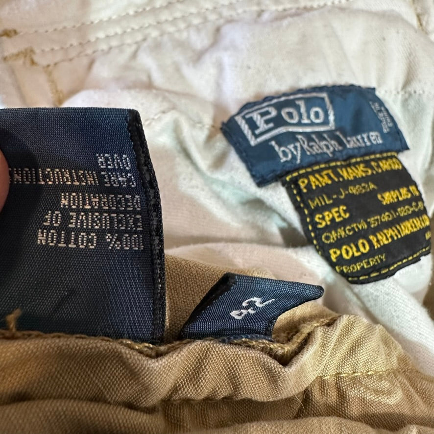 Polo Jeans Company Mens Surplus Cargo Shorts Size 42 Brown