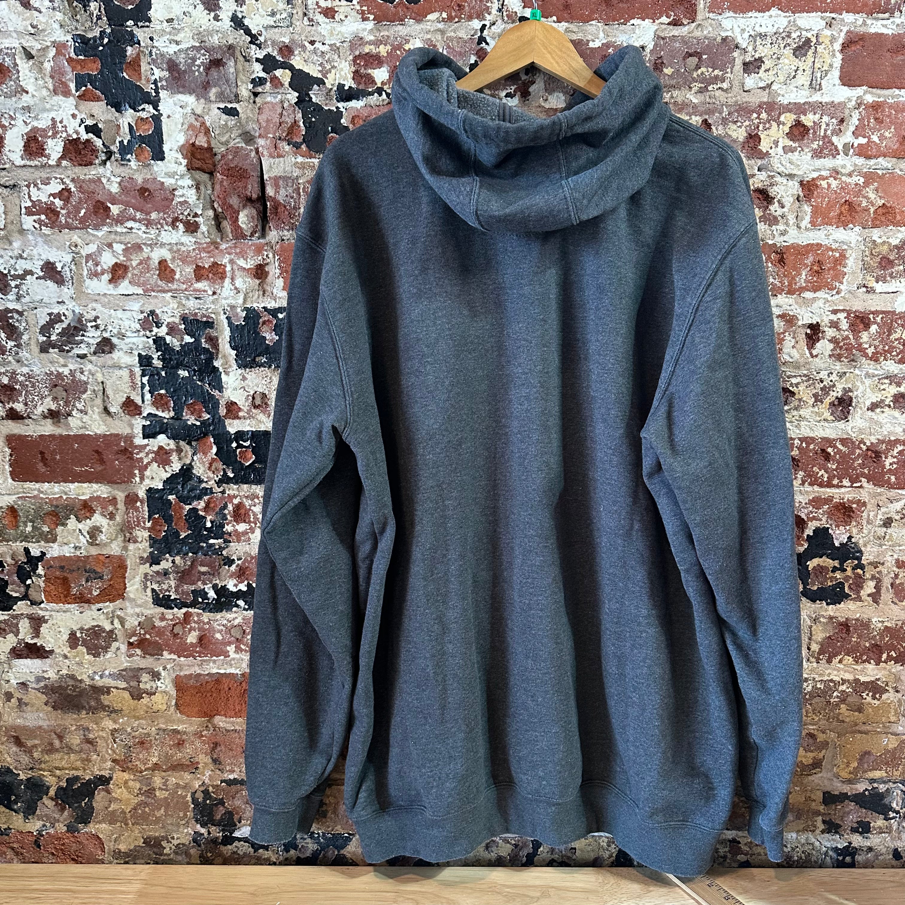 Carhartt Hoodie Sweatshirt Mens XL Tall Gray K288