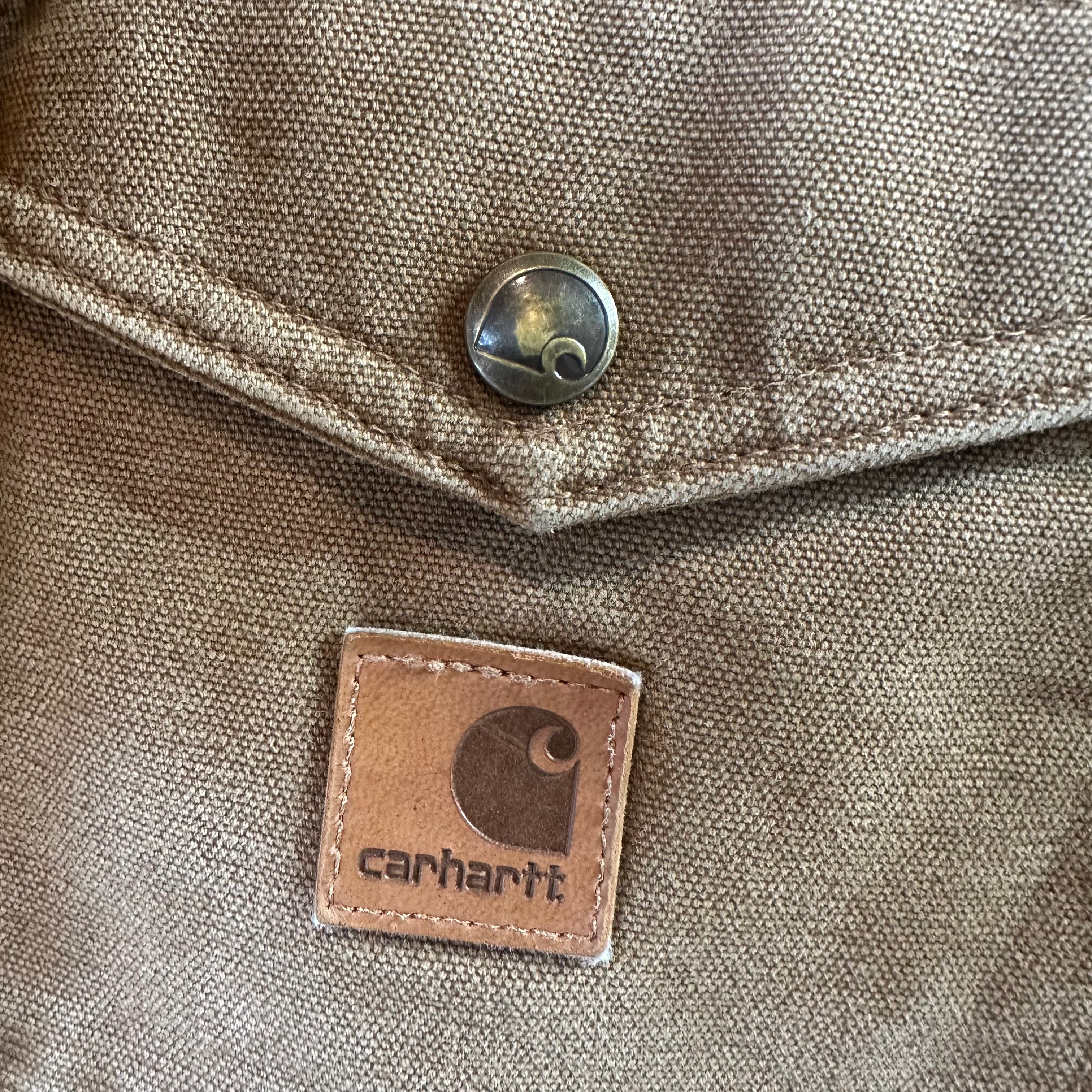 Carhartt Berwick Brown Jacket Mens XL