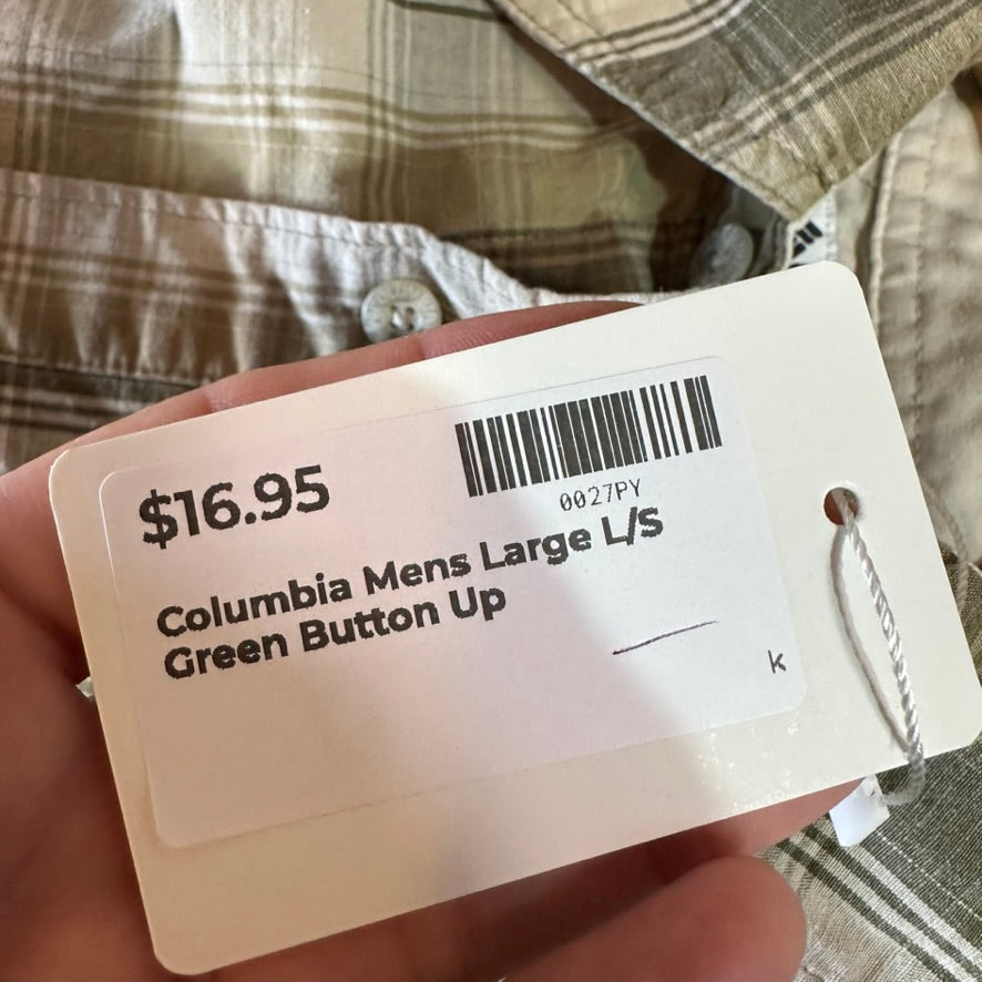 Columbia Men's Large Button Shirt
