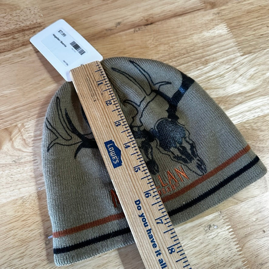 Magellan Beanie Hat Acrylic Winter Pull On Closure Knit Cap