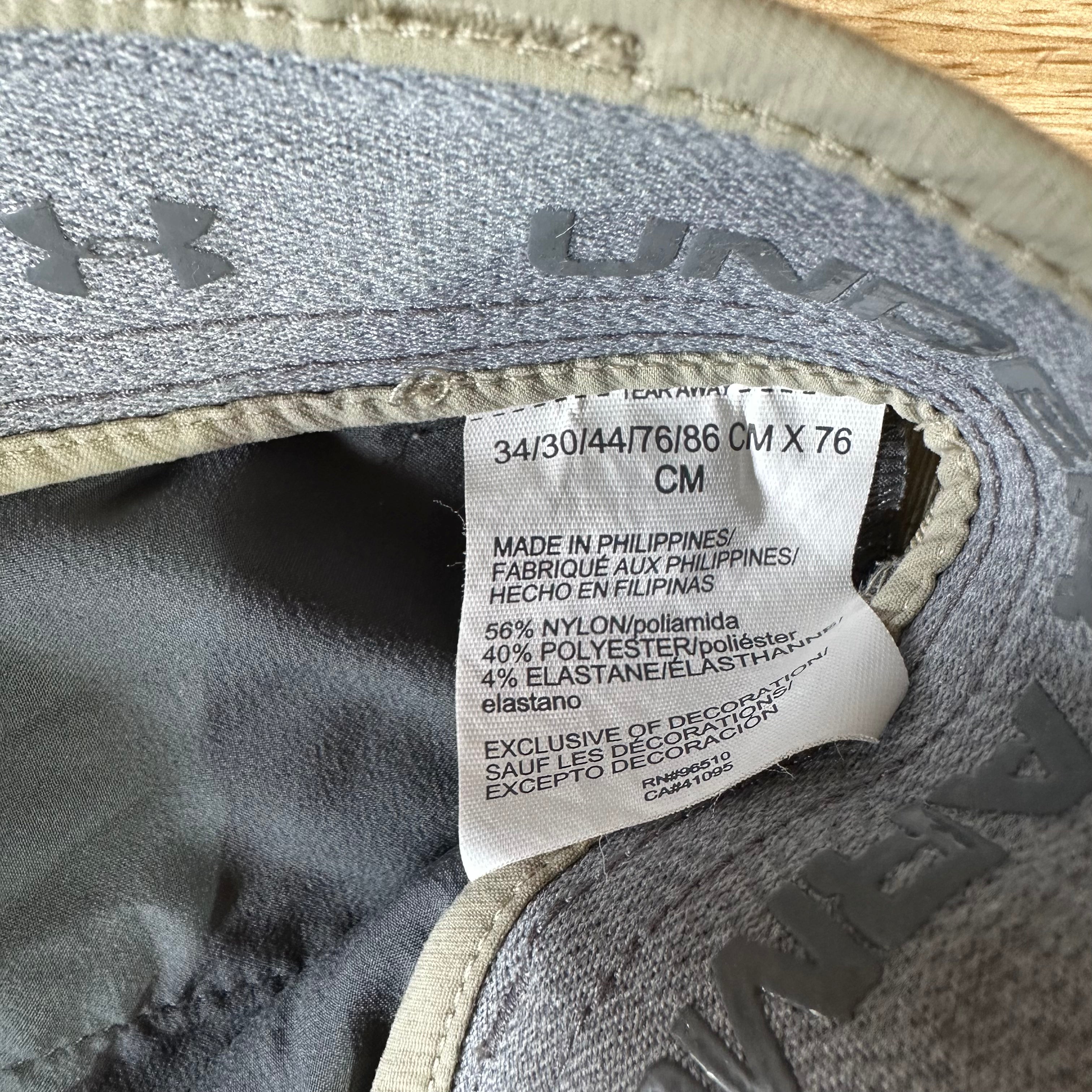 Under Armour Mens 34x30 Tan Pants