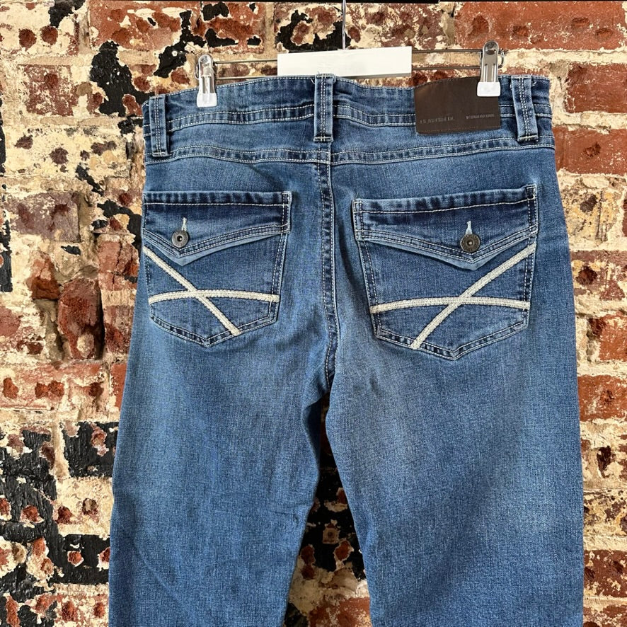 TK Axel Mens 32x32 Slim Boot Jeans