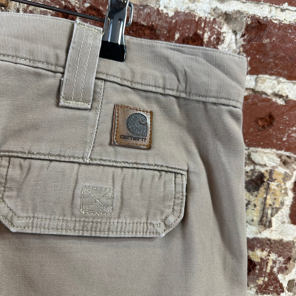 Carhartt Mens 42x30 Tan Cargo Pants