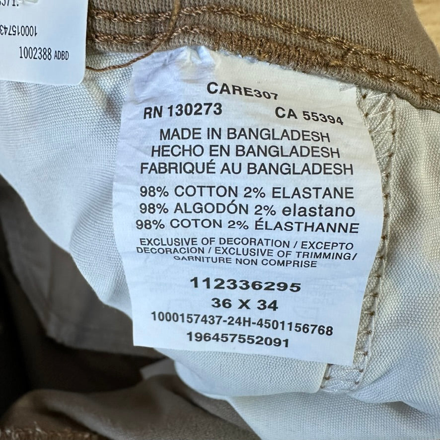 Wrangler Mens 36x34 Cargo Pants NEW