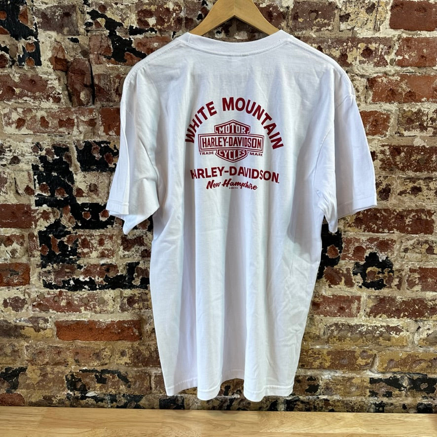 Harley Davidson Men's XL Short Sleeve White T-Shirt NEW