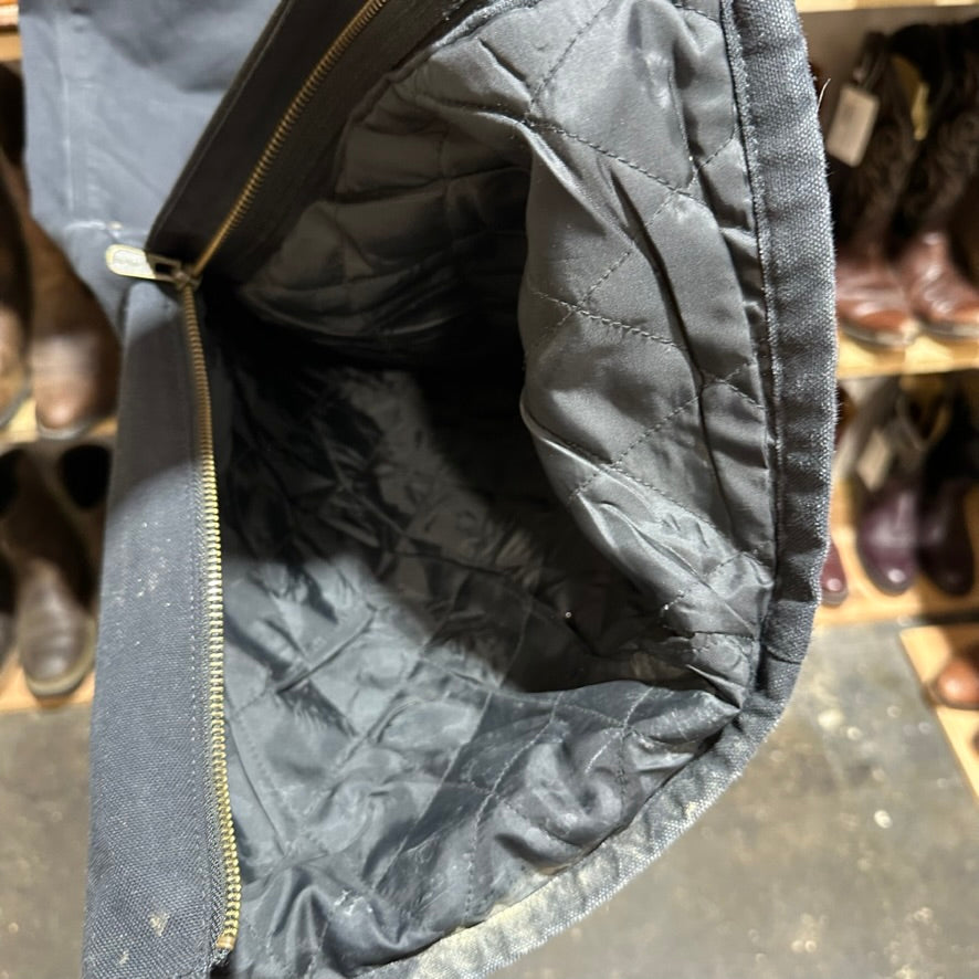 Carhartt Insulated Overalls Black boys 12 Bibs