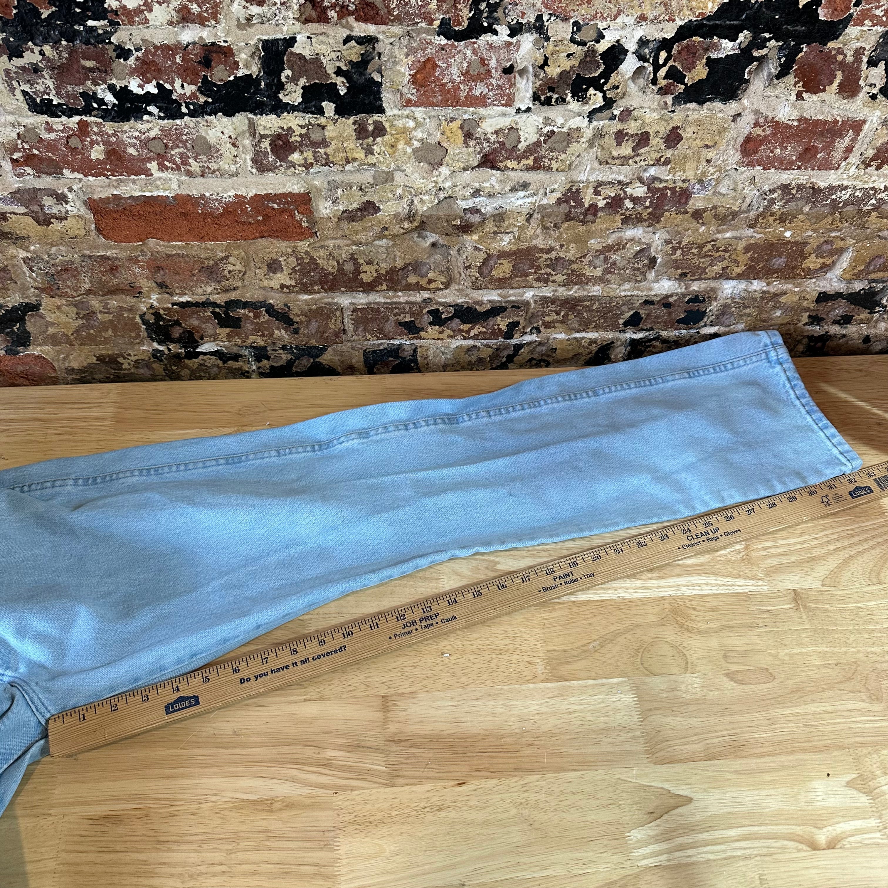 Wrangler Mens 34x34 Light Blue Jeans