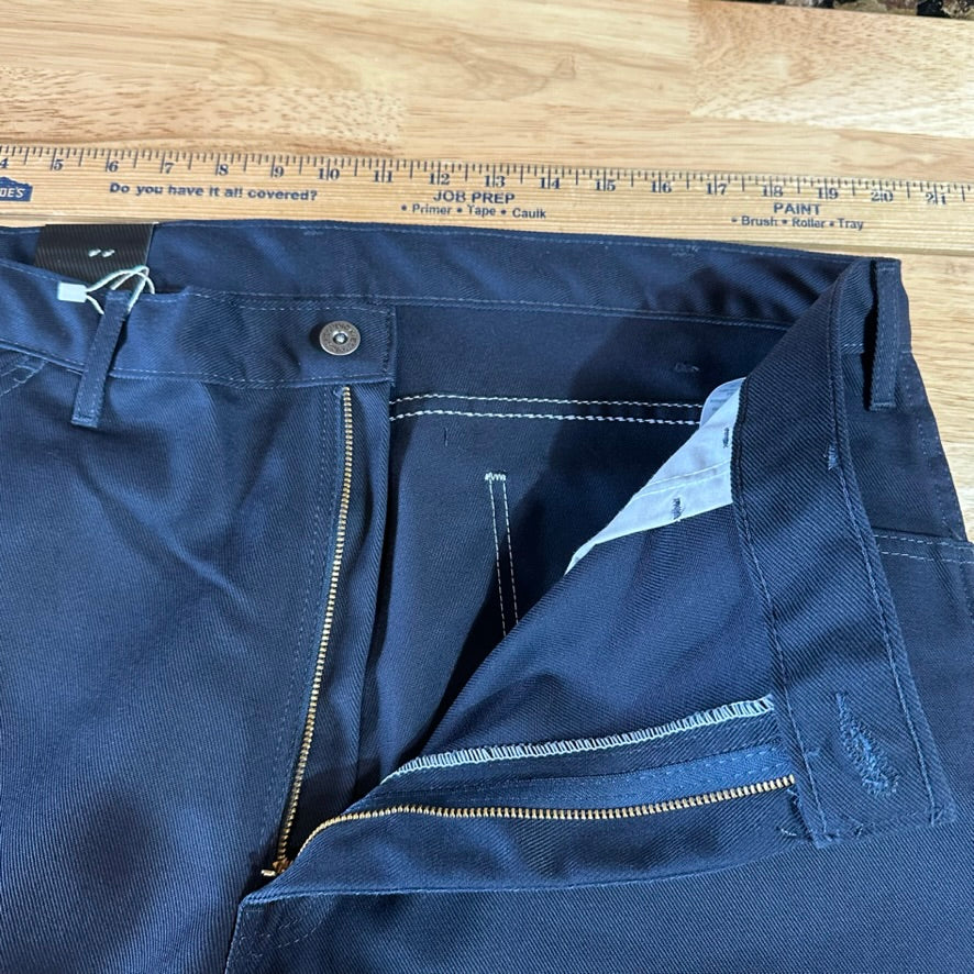 Dickies Men’s Pants 40x30 Blue Relaxed Straight Fit Workwear Utility NEW