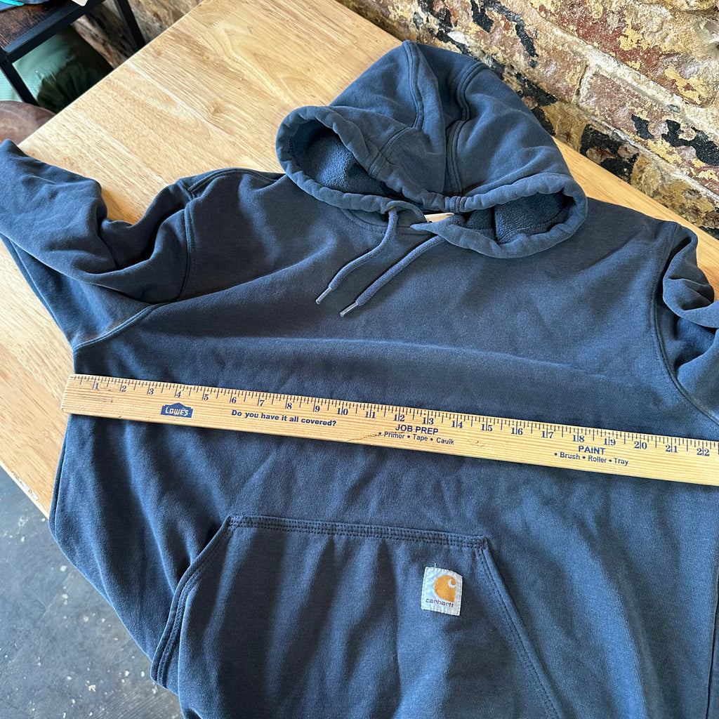 Carhartt Hoodie Sweatshirt Blue Mens Size Medium Original Fit
