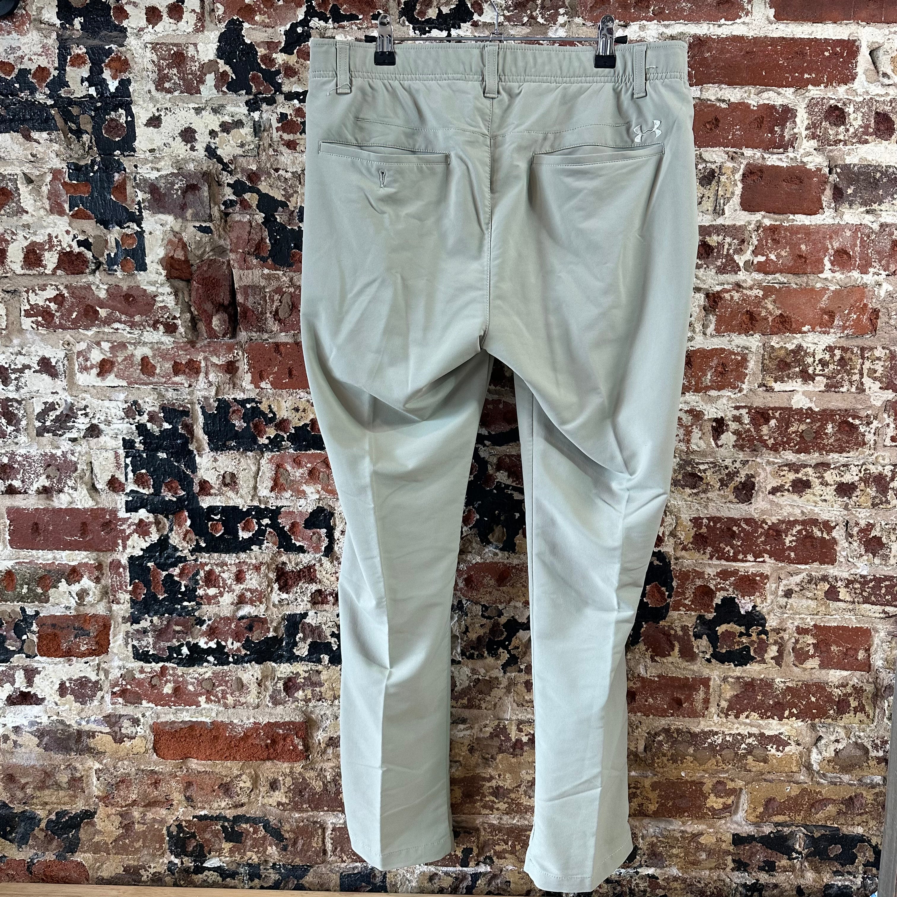 Under Armour Mens 34x30 Tan Pants
