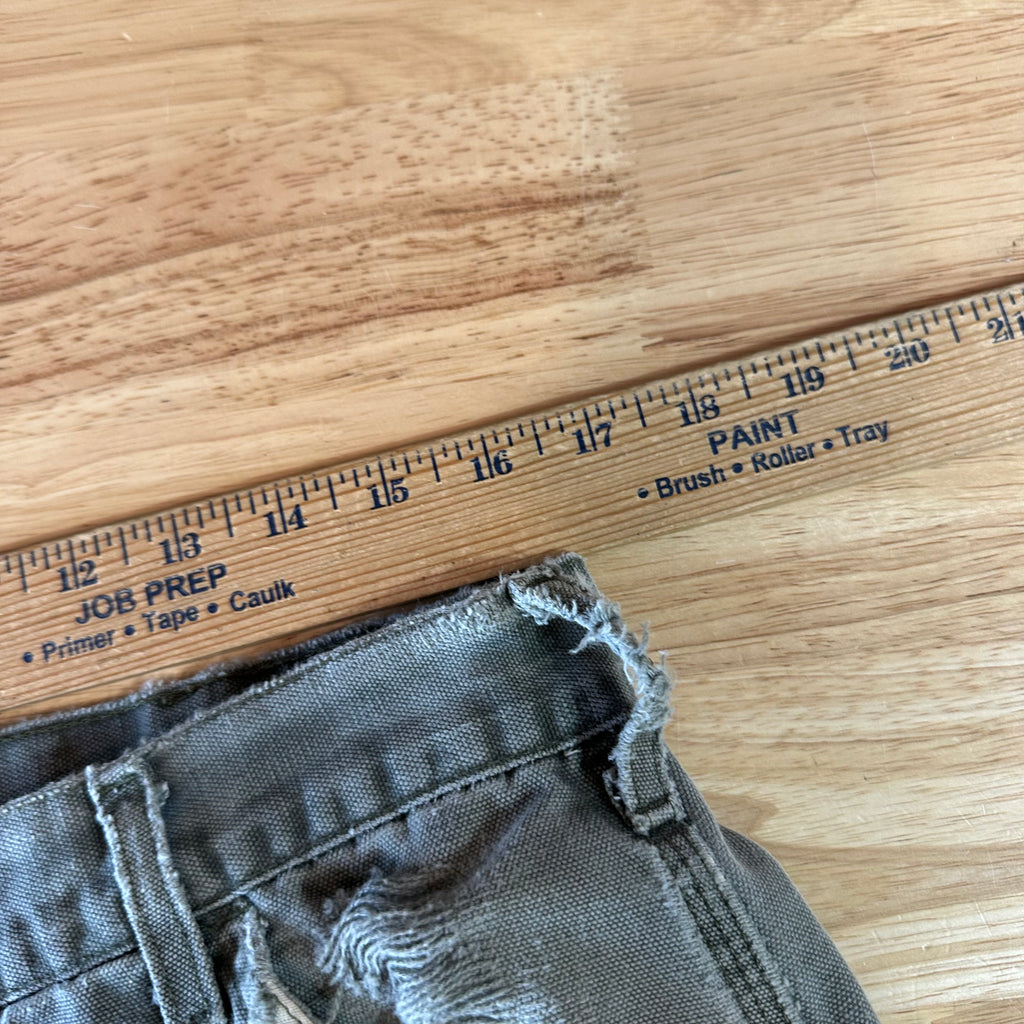 Carhartt Mens 34x32 Green Pants