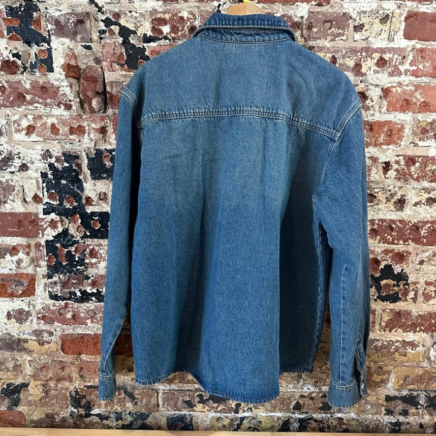 Dickies Mens Medium Jean Jacket Shirt NEW