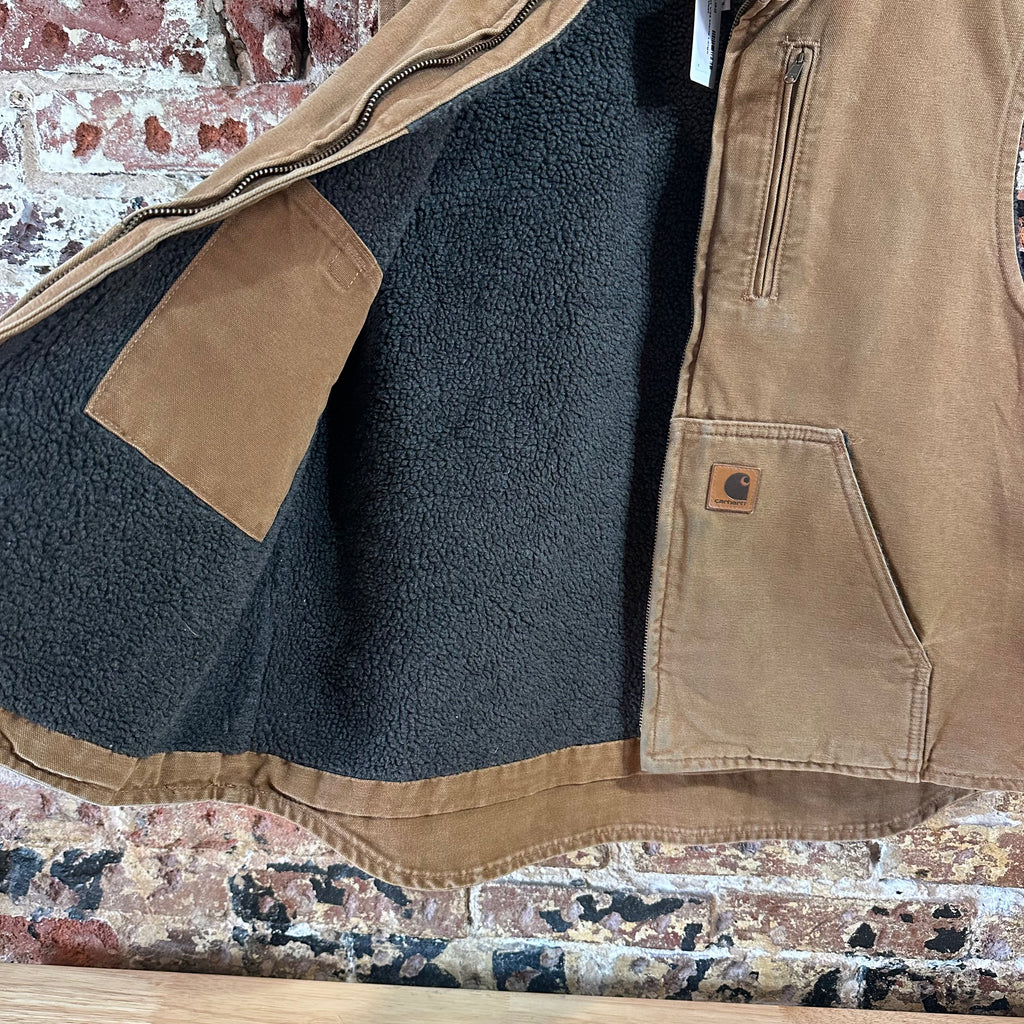 Carhartt V33 Brown Vest Mens Large