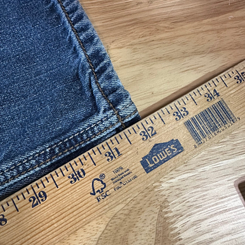 Ariat M1 Vintage Straight Blue Jeans Men's 31x34 Western Cowboy