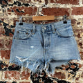 Levi's Cut off Jean Shorts Womens 24