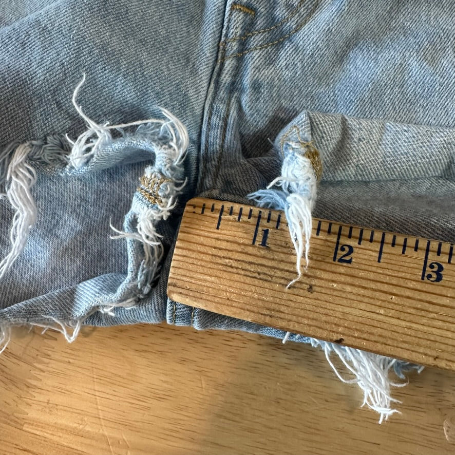Levi's Cut Off Denim Jean Shorts Womens 31
