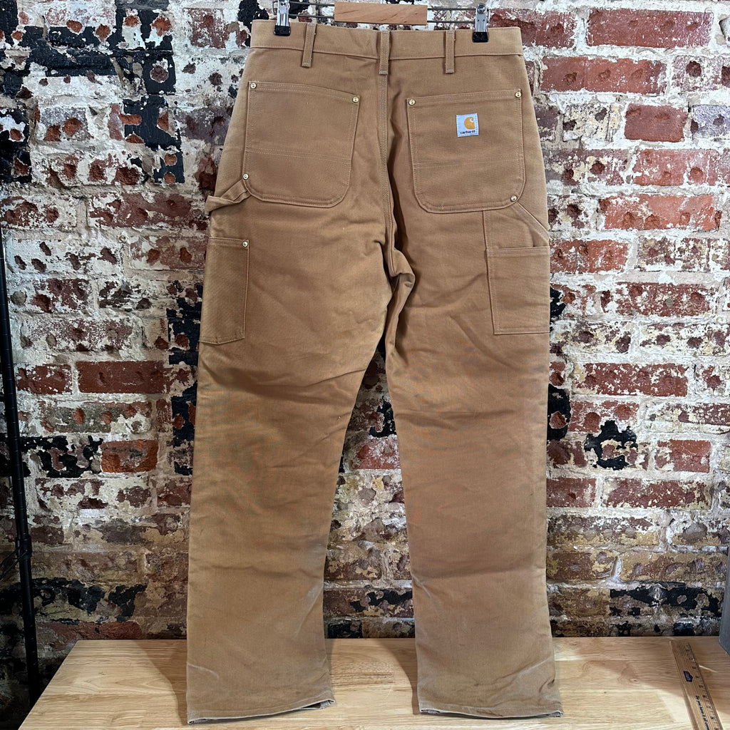 Carhartt B01 BRN Mens 32x34 Double Knee Pants