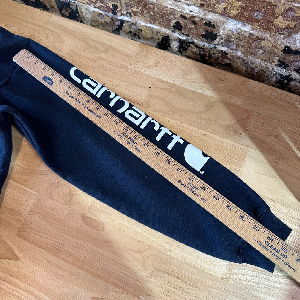 Carhartt Navy Blue Hoodie Mens Medium