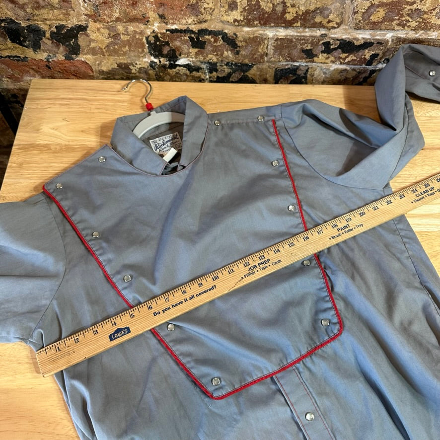 VTG Rockmount Men's Large Gray Western Shirt