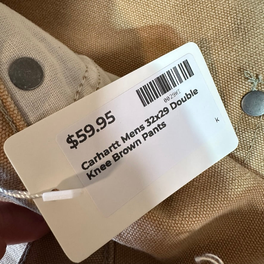 Carhartt B11 BRN Mens 32x29 Pants