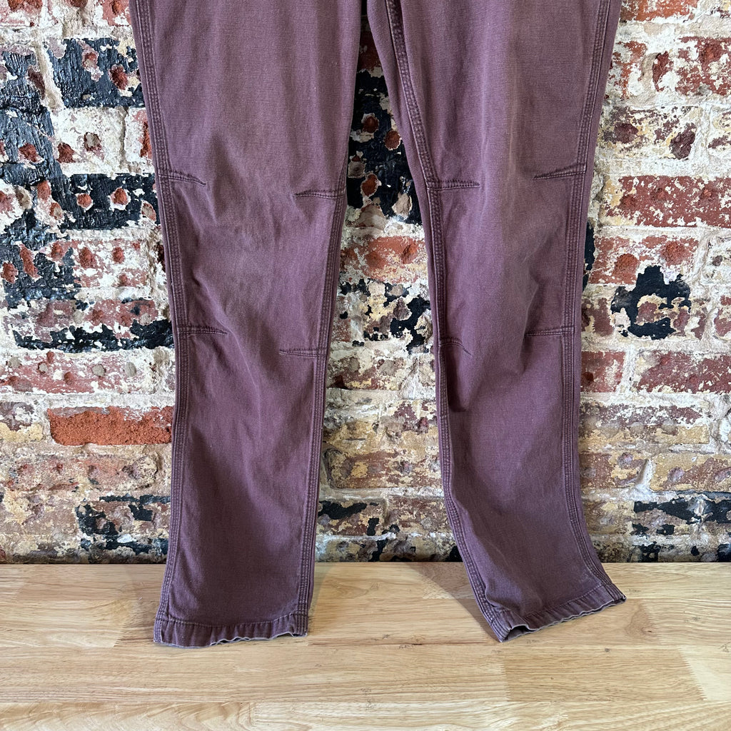 Carhartt Canvas Straight Fit Work Pants Reddish Mens 34x34