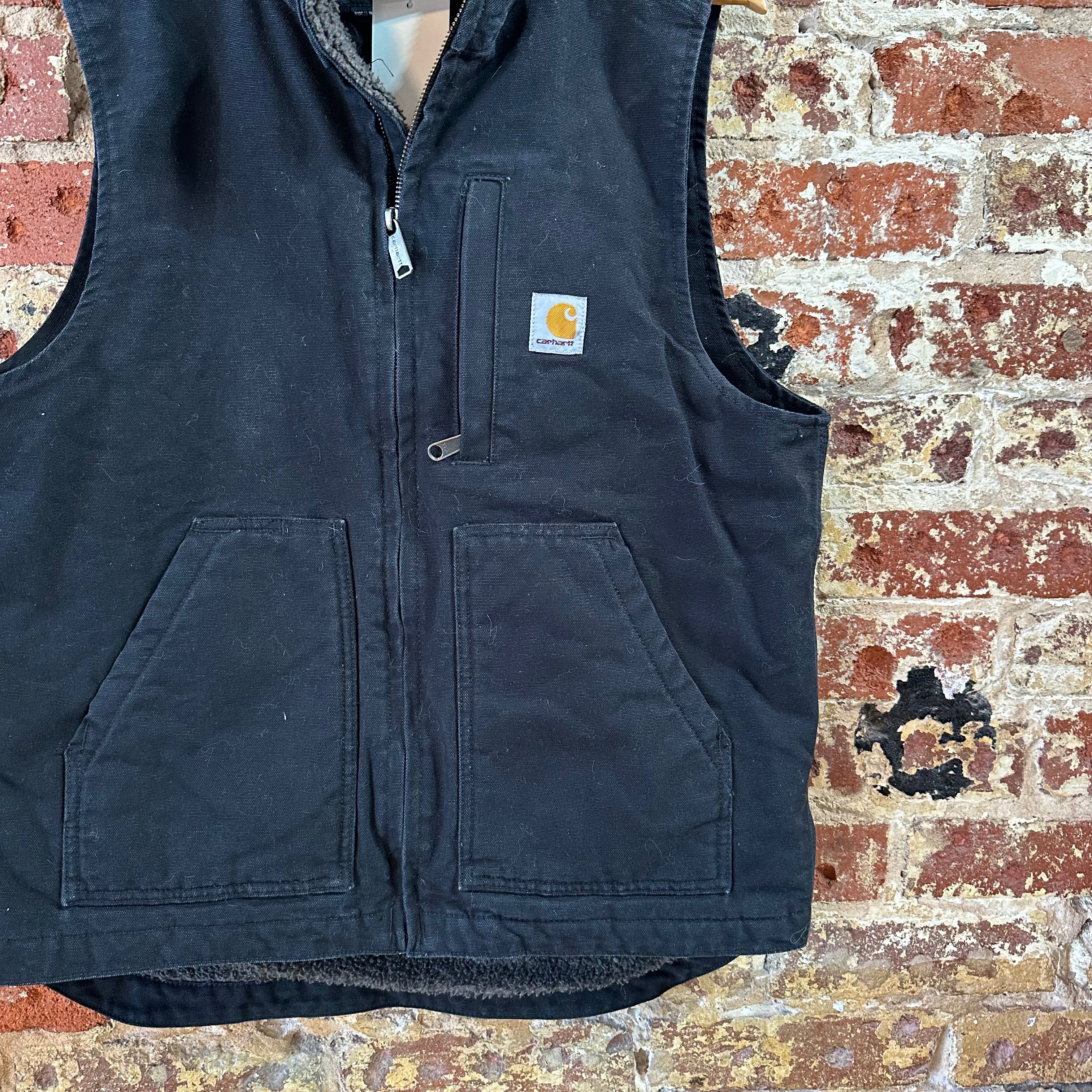 Carhartt Black Vest Mens Small