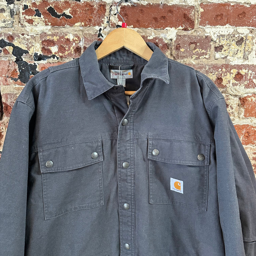 Carhartt Mens Large Gray Shacket